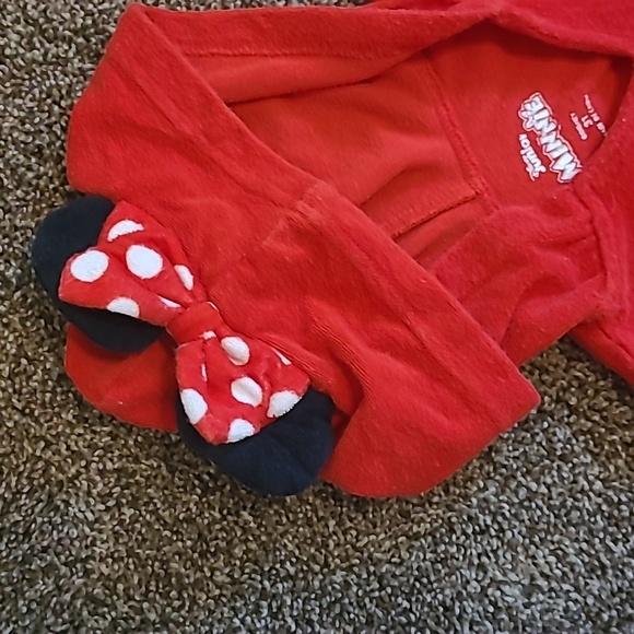 Kids 3T Cover up, Bath Robe Minne Mouse - Picture 3 of 5